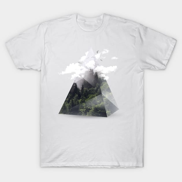 Triangle Alpha T-Shirt by astronaut